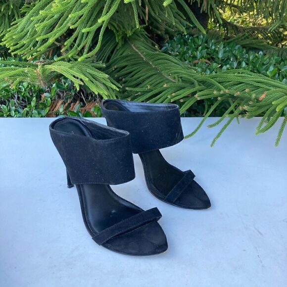 Express Slip-On Heels Womens Size: 9 - Picture 1 of 7